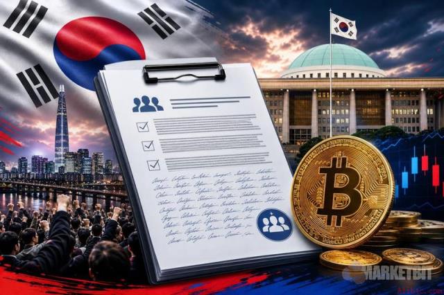 韩国加密货币税请愿签名破五万 已提交委员会审议