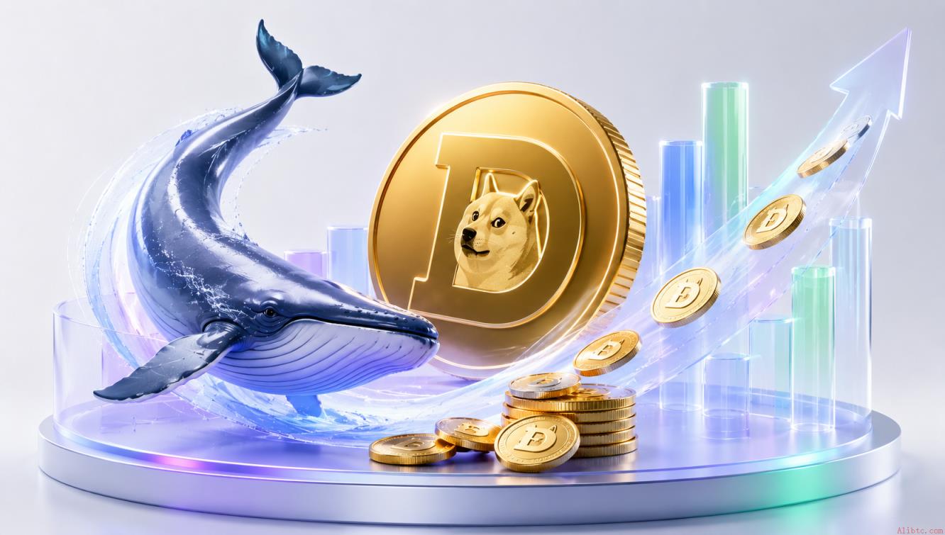 狗狗币巨鲸趁价格持稳关键支撑位狂购5.25亿枚DOGE