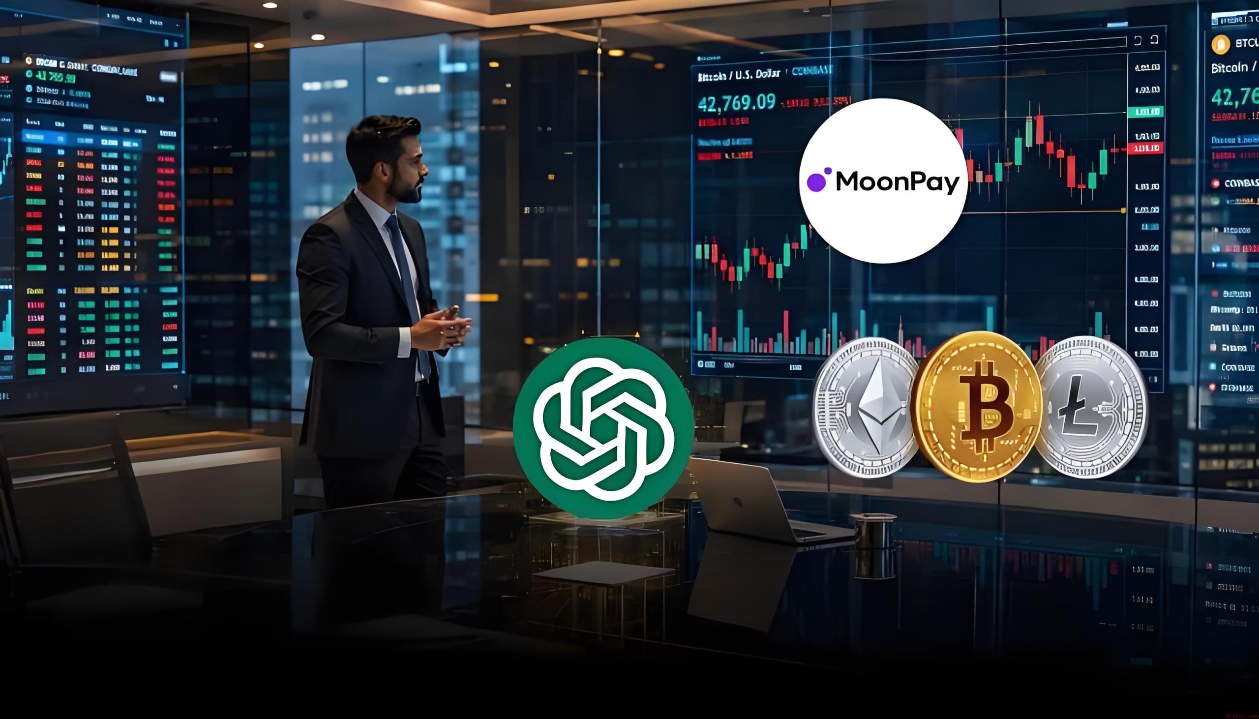 MoonPay将加密货币购买功能引入ChatGPT