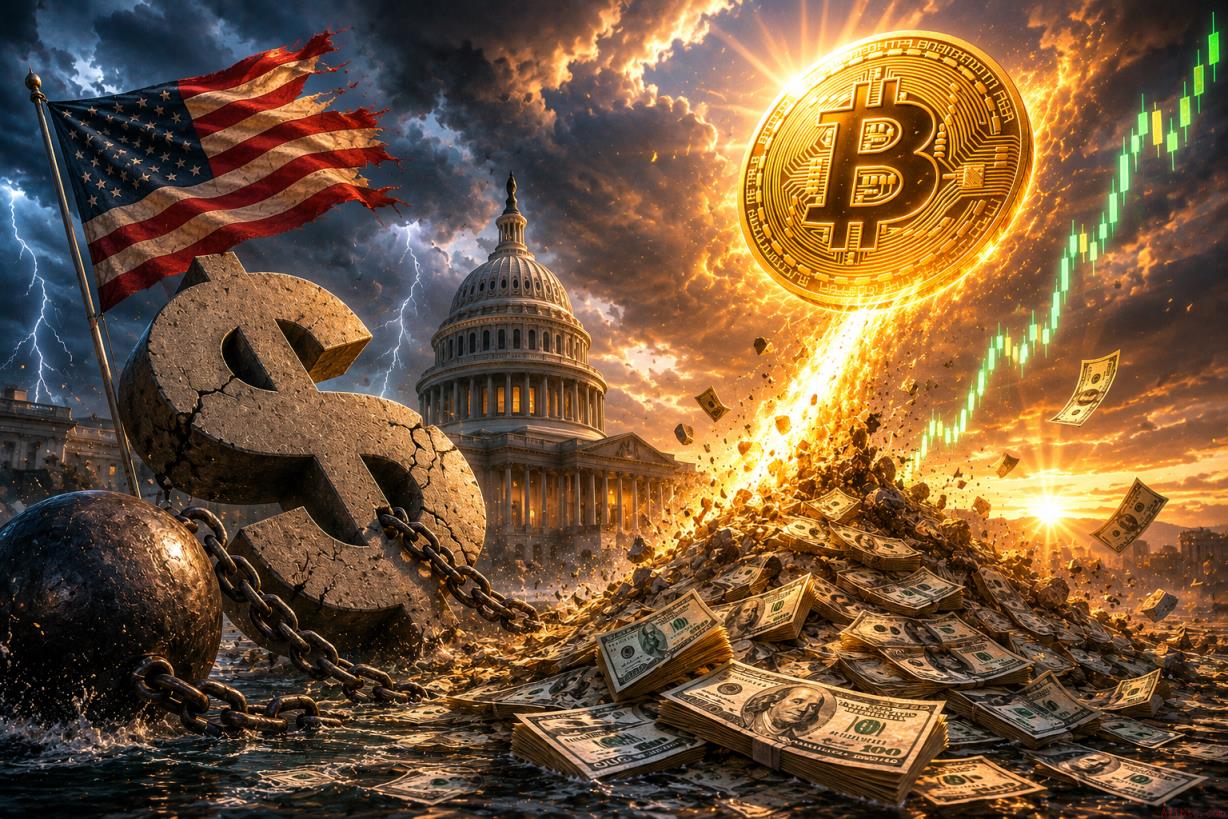 BitMEX：美国39万亿美元债务将不可避免引爆比特币超级周期