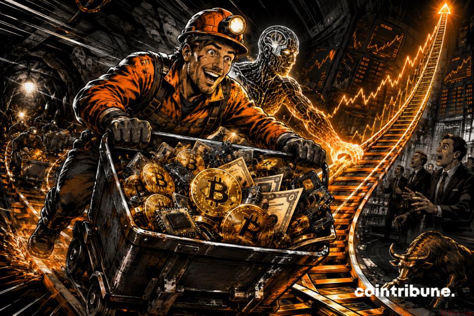 比特币矿业股借AI热潮起飞