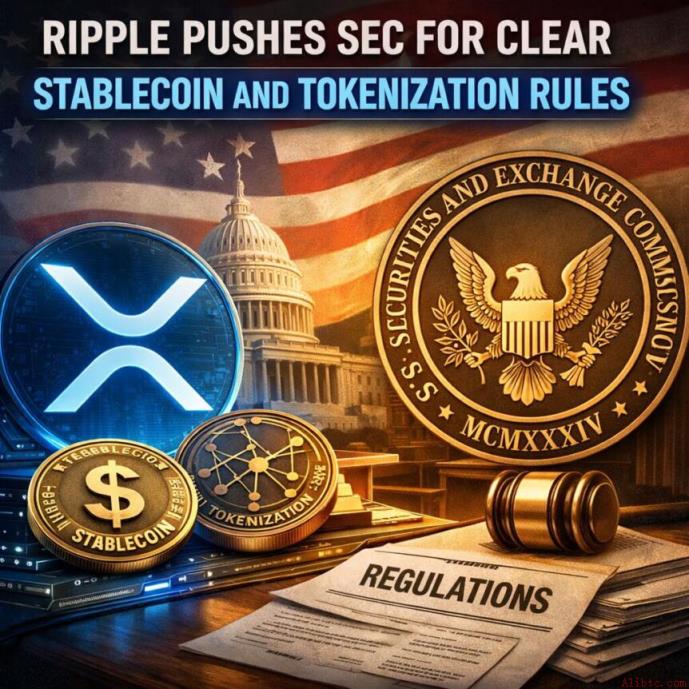 Ripple敦促SEC制定清晰的稳定币及代币化规则