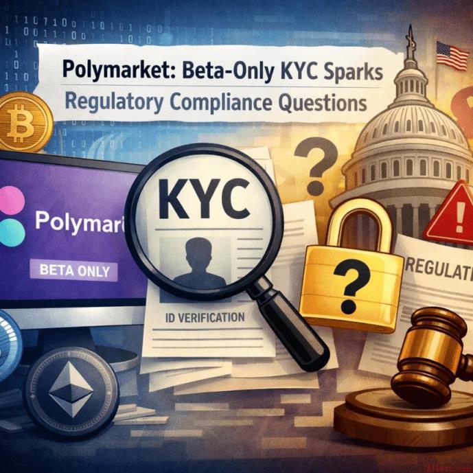Polymarket：仅Beta版需身份验证 引发监管合规质疑