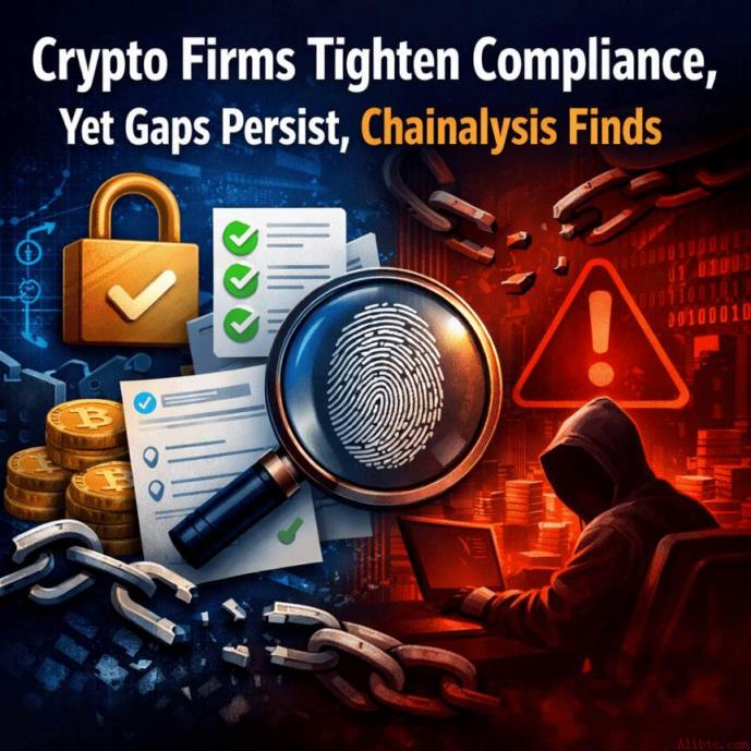 加密货币企业加强合规，监管漏洞仍存，Chainalysis报告揭示