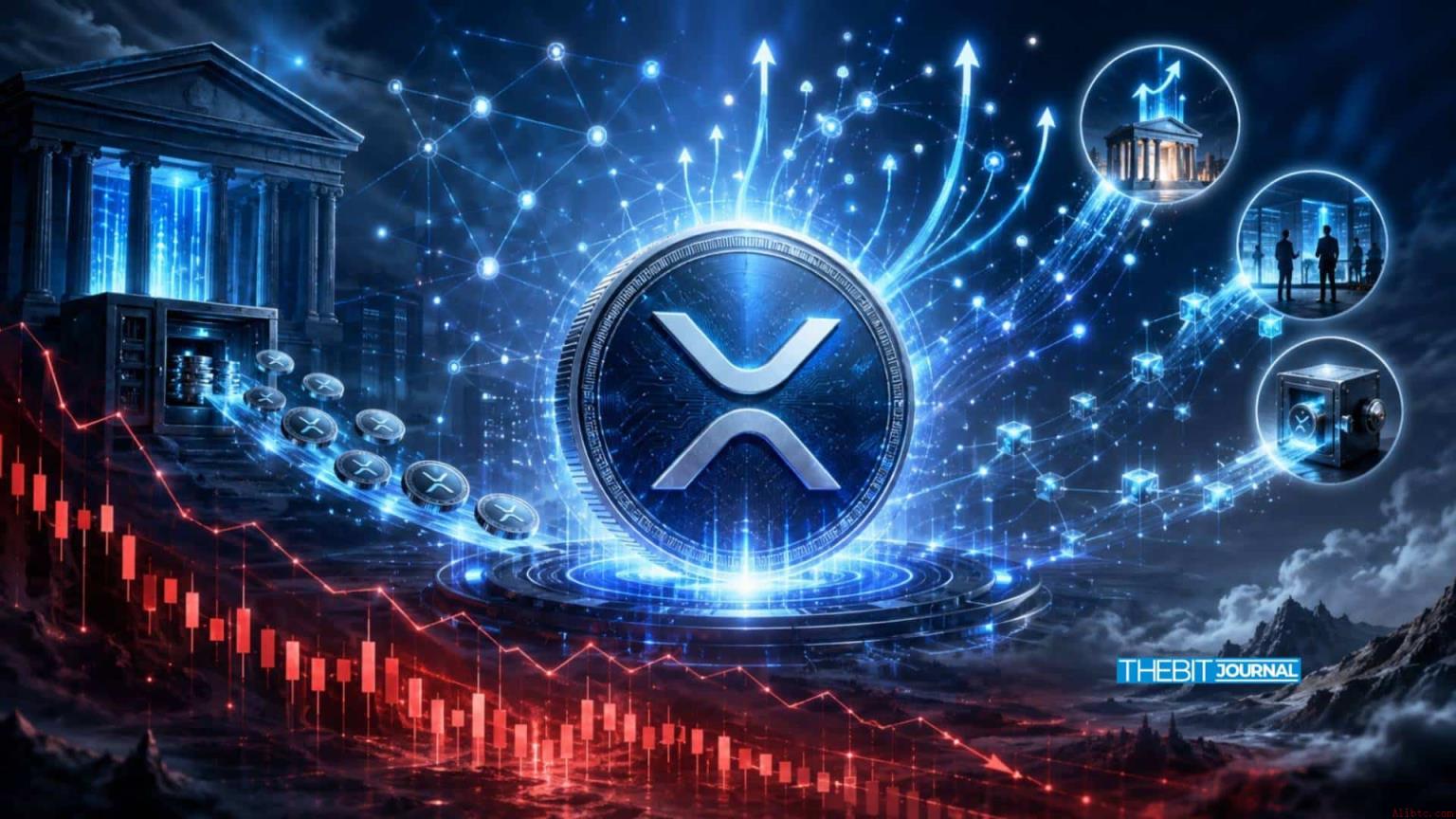 流动性枯竭与杠杆攀升，XRP面临剧烈波动风险