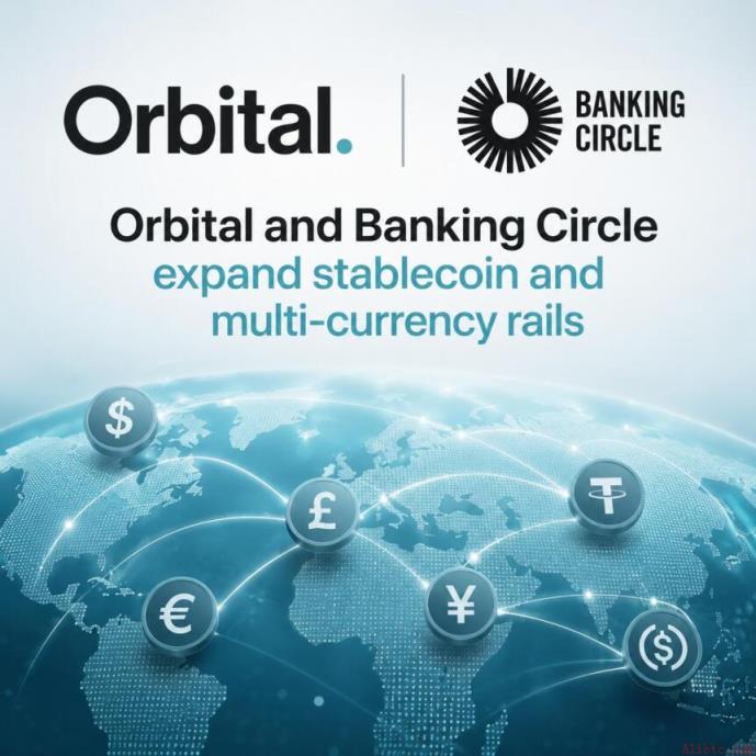 Orbital与Banking Circle扩展稳定币及多币种支付通道
