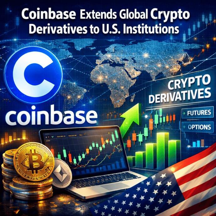 Coinbase面向美国机构推出全球加密衍生品服务