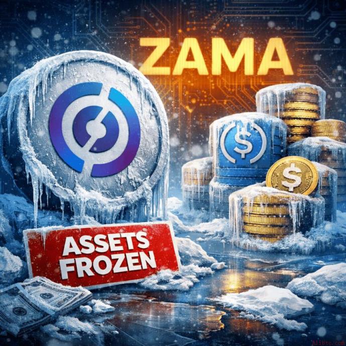 Circle在未预先通知的情况下冻结了1260万美元与Zama相关的稳定币