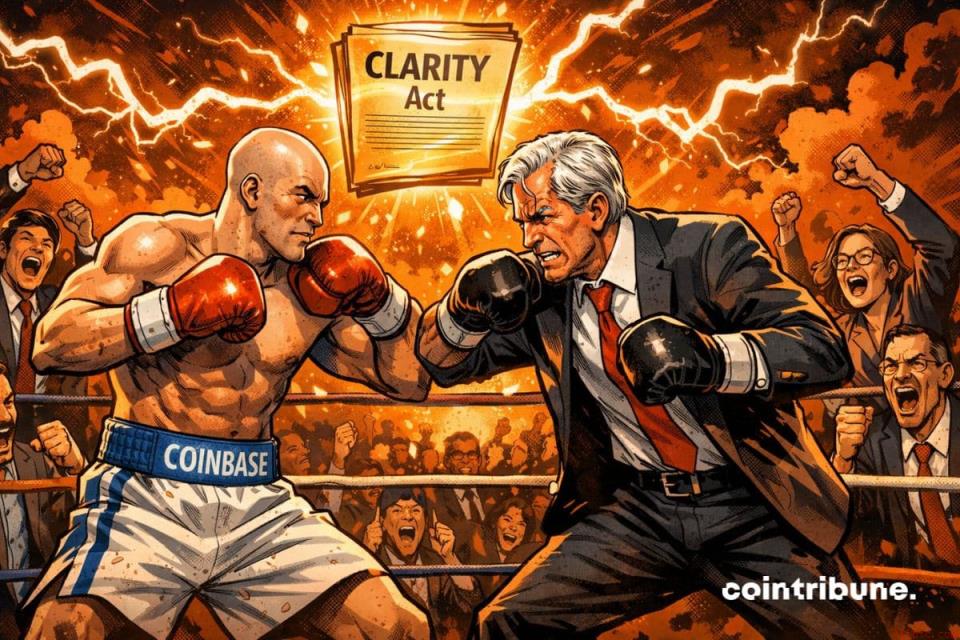 Coinbase与摩根大通：CLARITY法案掀起史诗级金融对决