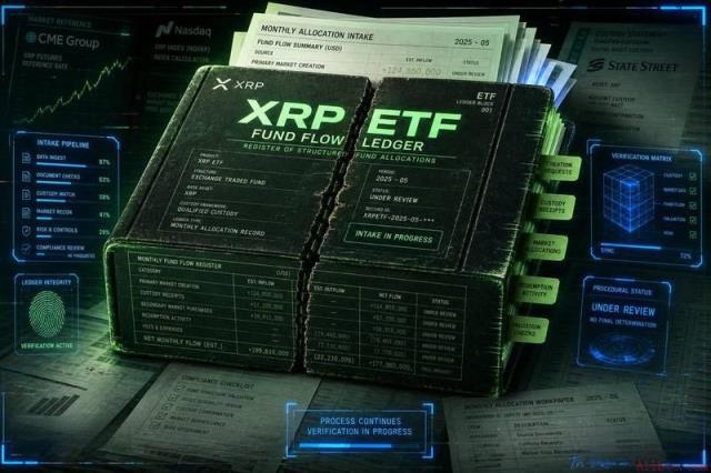 XRP ETF本月净流入1.3194亿美元