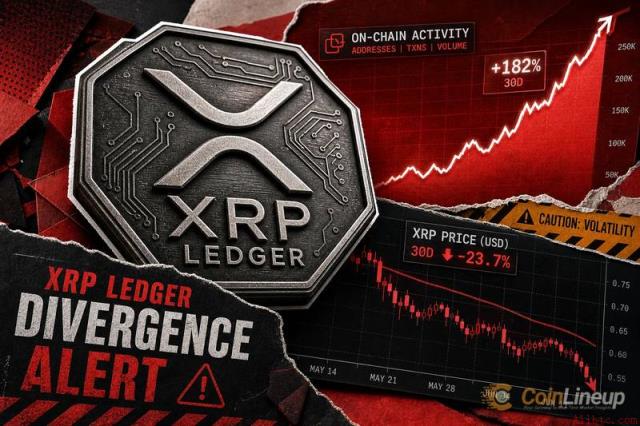 Messari报告：尽管XRP价格下跌，XRP账本活动反增35%