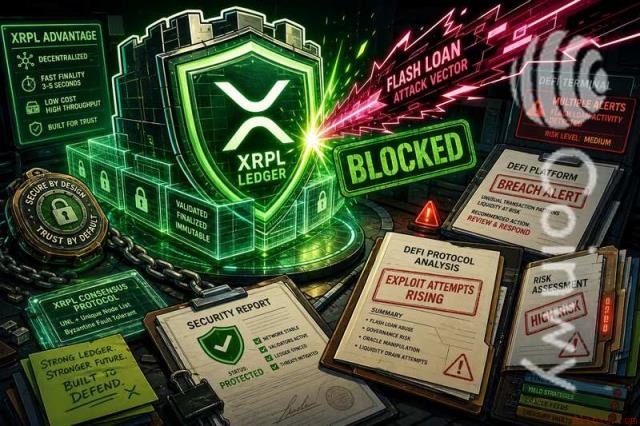 随着DeFi安全事件频发，XRPL架构成功抵御闪电贷攻击