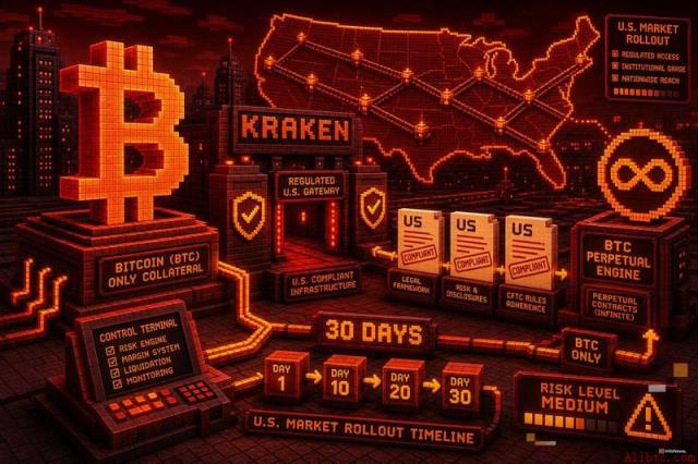Kraken拟于30日内推出符合美国法规的比特币永续合约
