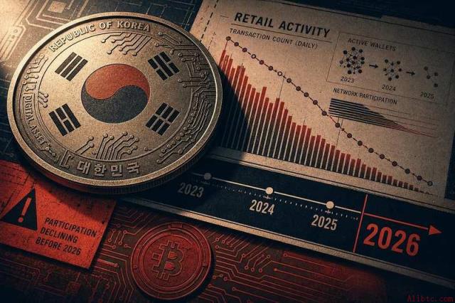 老虎研究：韩国散户加密货币参与度在2026年前呈下降趋势