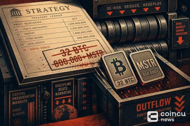 上周出售32枚比特币及80万+股MSTR的战略行动