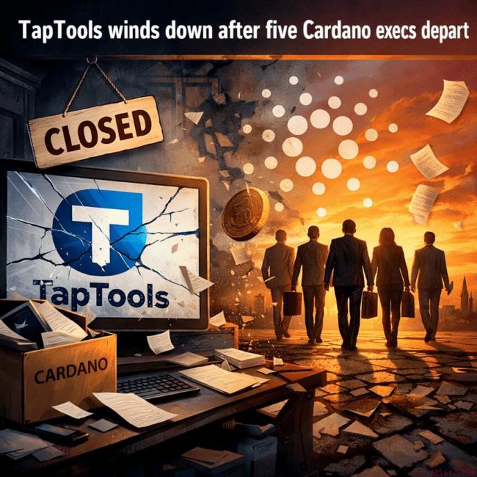 TapTools因五位卡尔达诺高管离职而终止服务