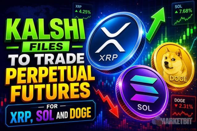 Kalshi提交XRP、SOL及DOGE永续期货交易申请