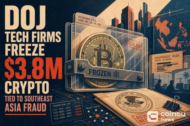司法部联手科技公司冻结东南亚诈骗案关联加密资产380万美元