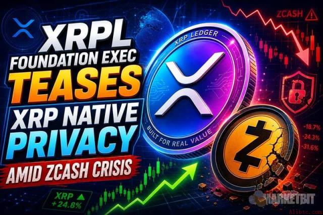 XRPL基金会高管暗示XRP原生隐私功能 以应对Zcash危机
