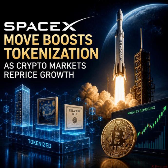 SpaceX动作助推代币化，加密市场重估增长