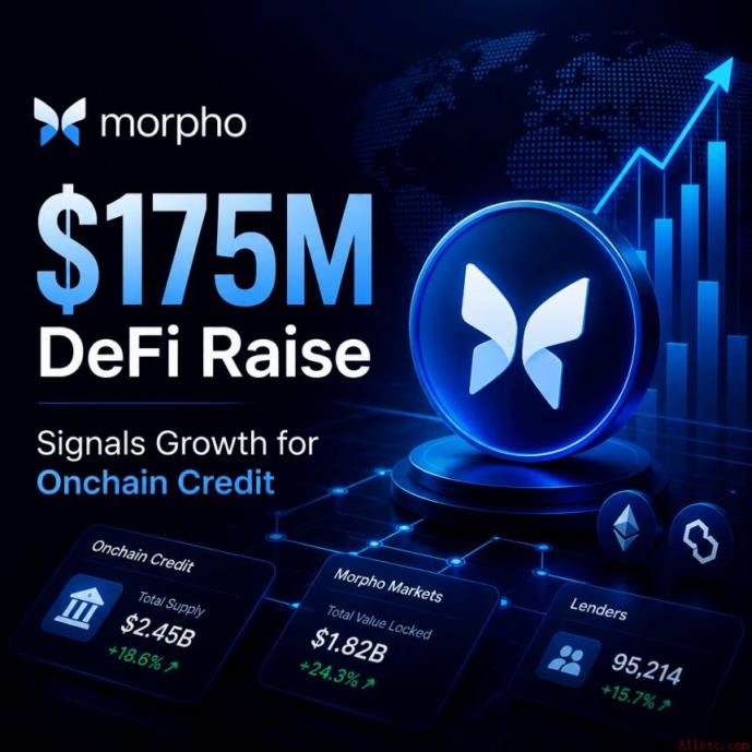 Morpho 1.75亿美元DeFi融资，链上信贷增长信号显现