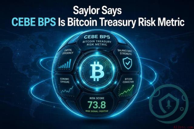 Saylor称CEBE BPS为比特币国库风险指标