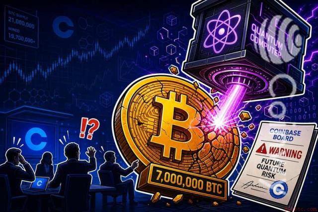 Coinbase董事会警告：700万枚比特币或面临未来量子风险