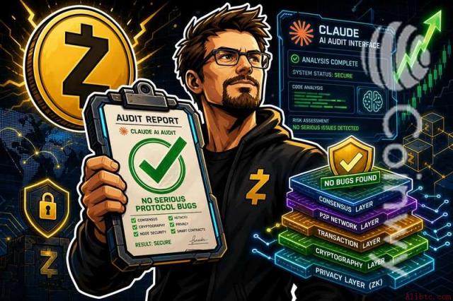 Zcash创始人称Claude审计未发现严重协议漏洞