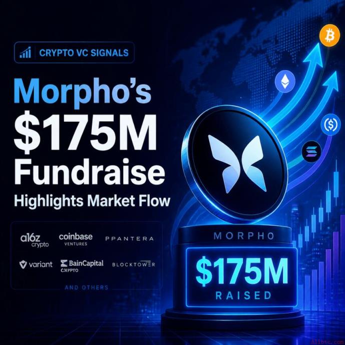 加密风投信号：Morpho 1.75亿美元融资凸显市场资金流向