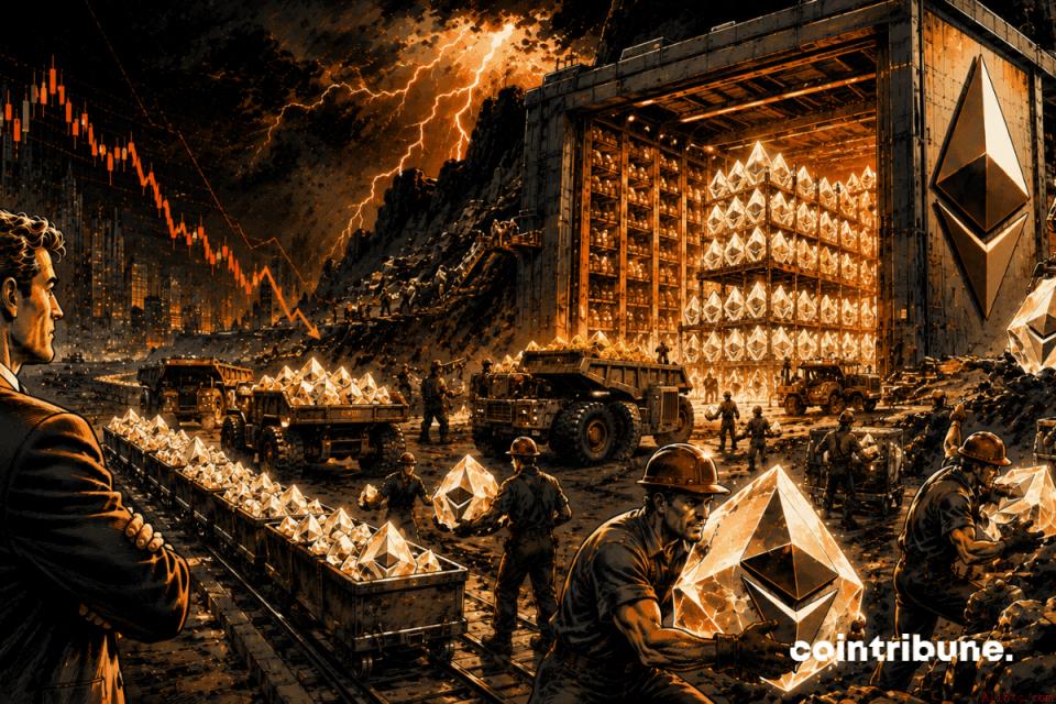 BitMine 愈发接近掌控以太坊 5% 供应量