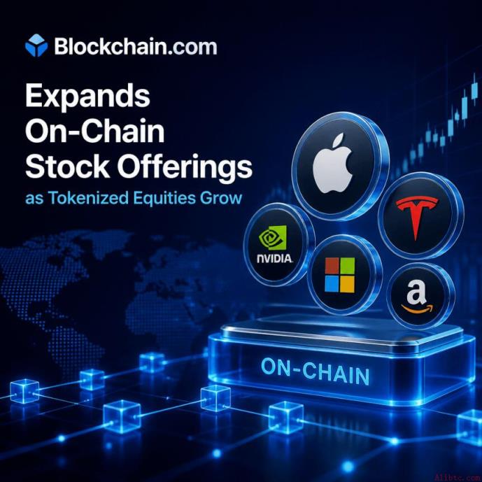Blockchain.com 扩大链上股票发行，代币化股票持续增长