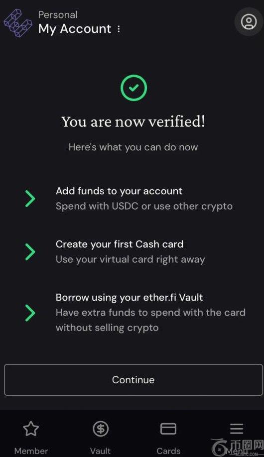 Ether.fi Card 加密信用卡注册教学