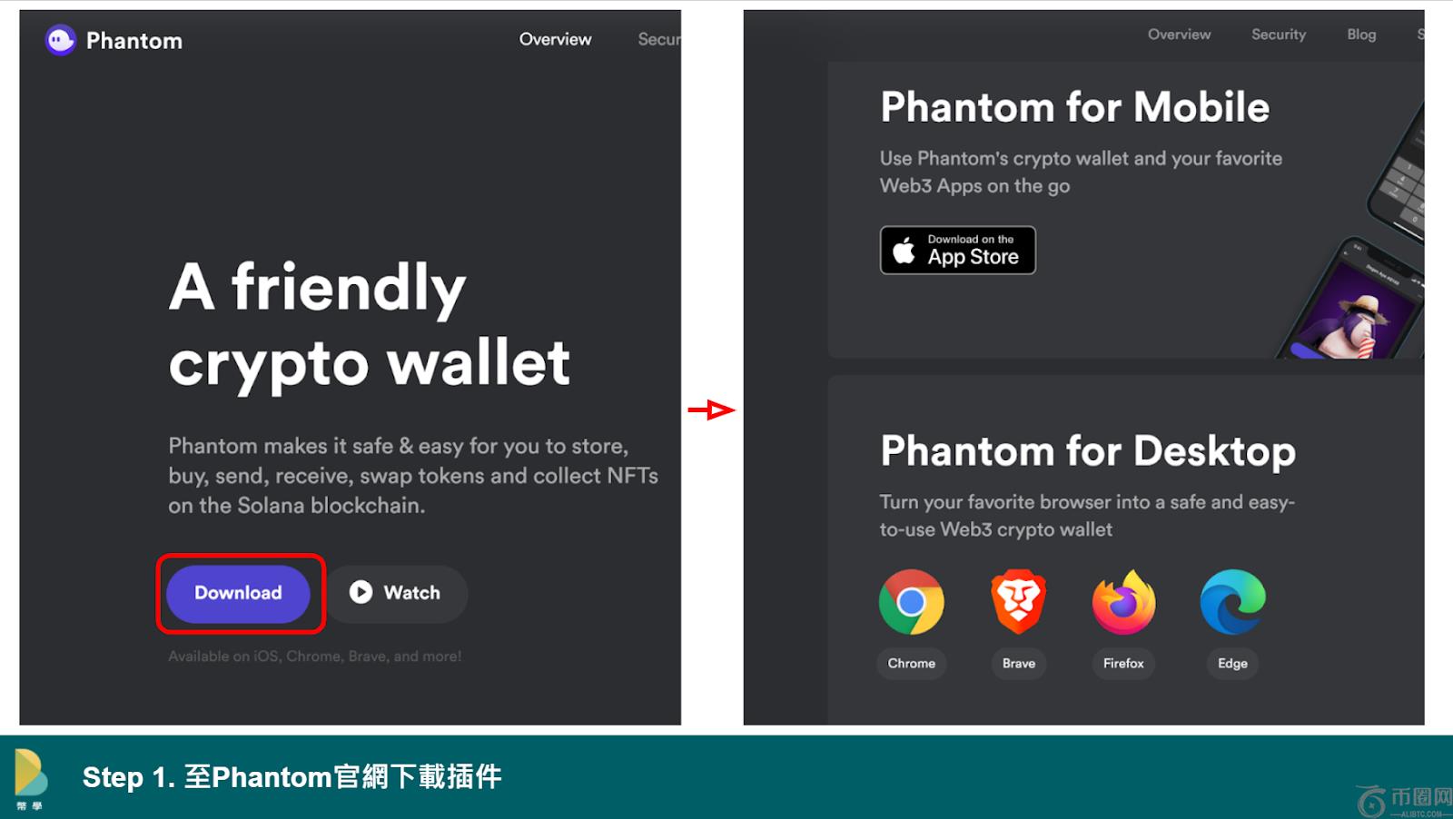 如何使用 Phantom 钱包？(介绍、注册、提现、存币)