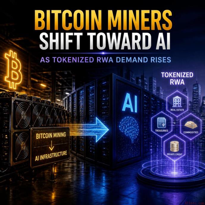 代币化RWA需求攀升，比特币矿工转向AI