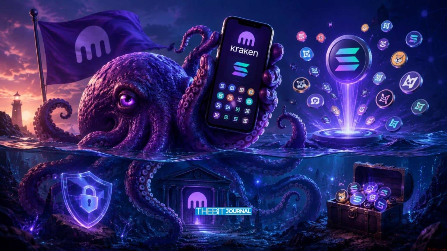 Kraken Solana 交易上线，支持超 2500 种链上代币