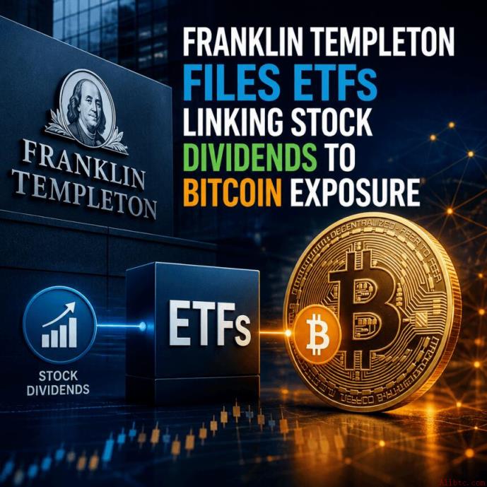 富兰克林坦伯顿申请将股票股息与比特币敞口挂钩的ETF
