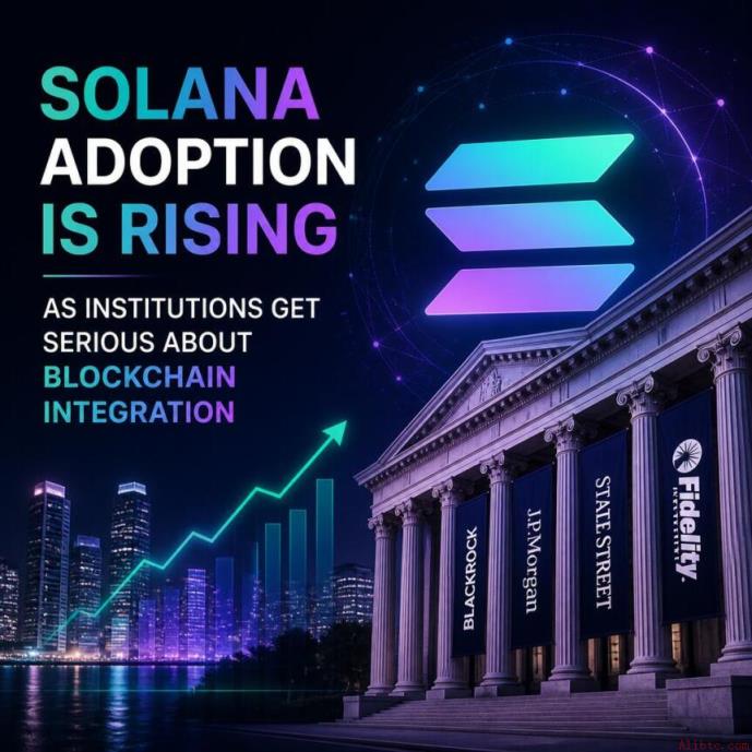 机构加速布局区块链，Solana采用率持续攀升