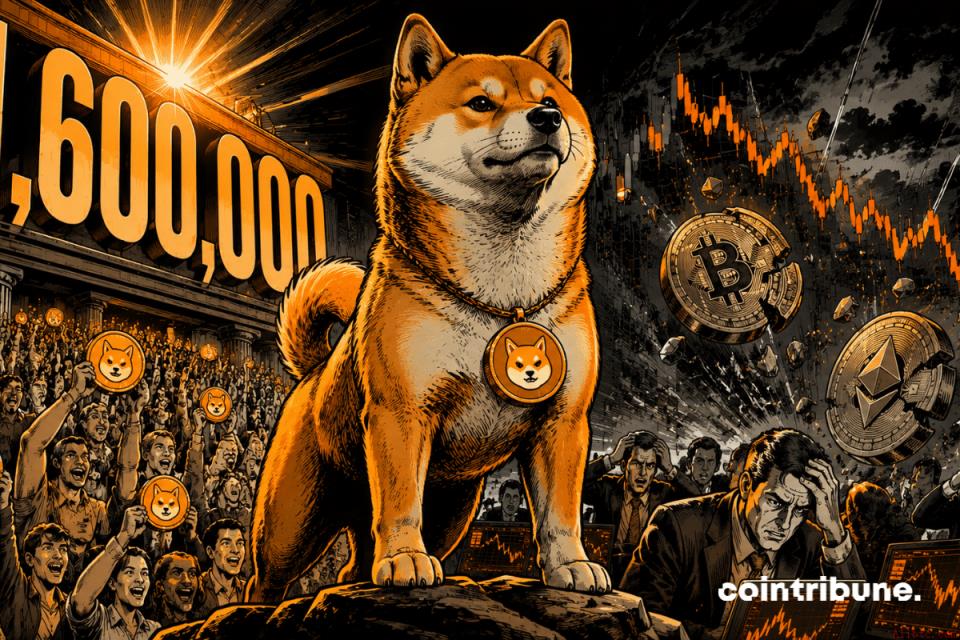 柴犬币在市场波动中达成重大网络里程碑