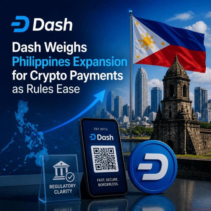 Dash考虑在菲律宾拓展加密支付业务，趁监管放松之际