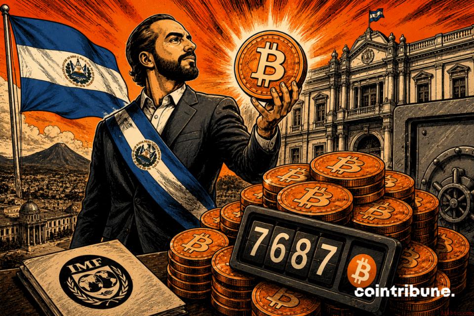 萨尔瓦多无视IMF压力，现持有7687枚比特币