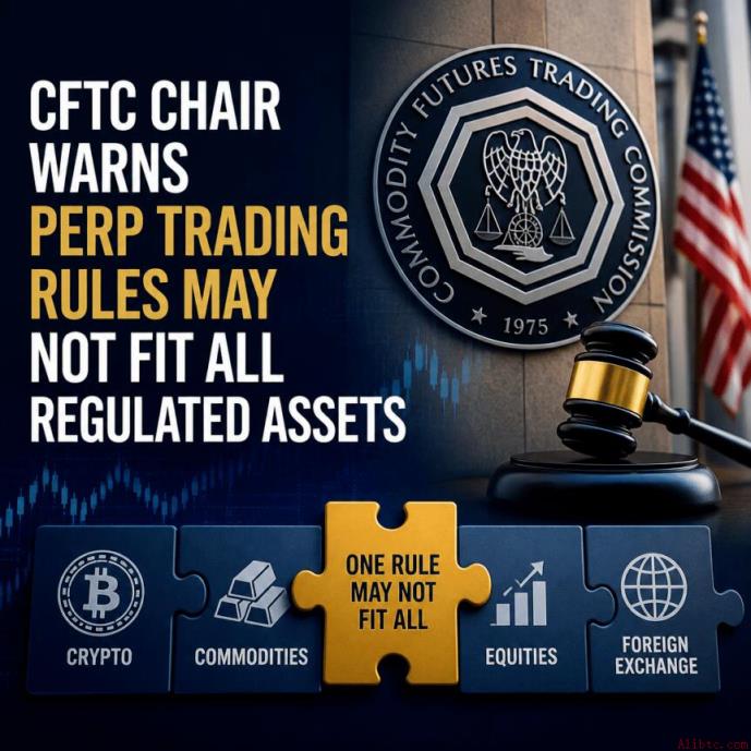 CFTC主席警告：永续合约交易规则或难适用于所有受监管资产
