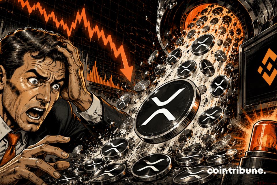 币安供应激增，XRP反弹希望消退