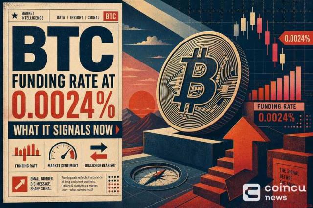 BTC资金费率0.0024%：现在释放什么信号？