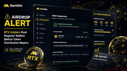 Remittix空投于发布价公布前开启，RTX持有者请尽快注册