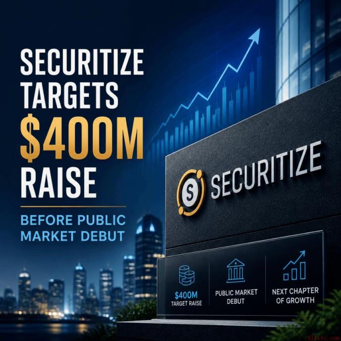 Securitize拟上市前融资4亿美元