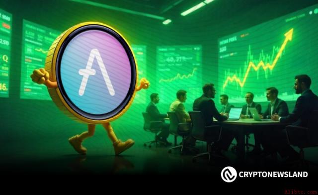 AAVE突破形态在阻力位附近蓄势待发